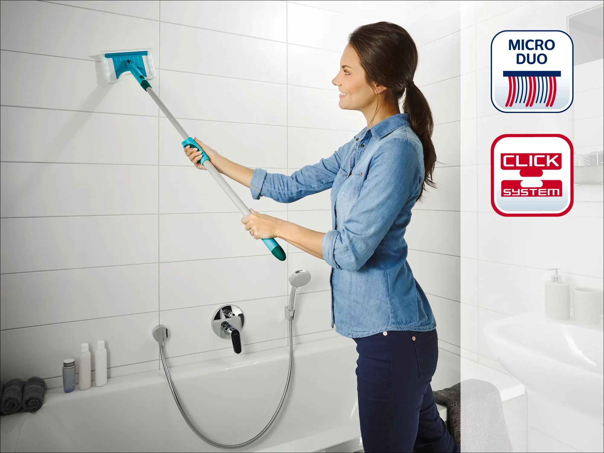 Čistač pločica i tuš kabine FLEXY PAD - CLICK System - slika 02