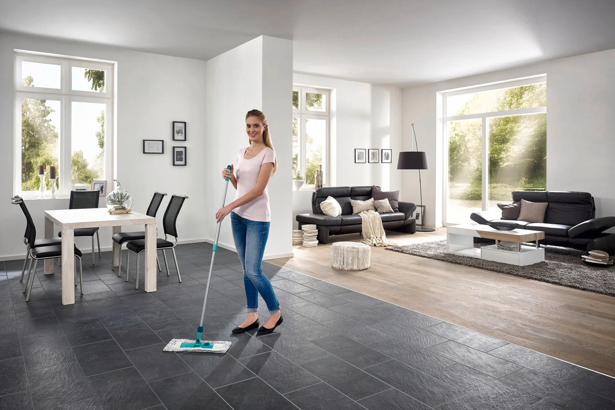 Čistač poda CLASSIC XL microfibre - sa teleskopskom drškom - slika 06