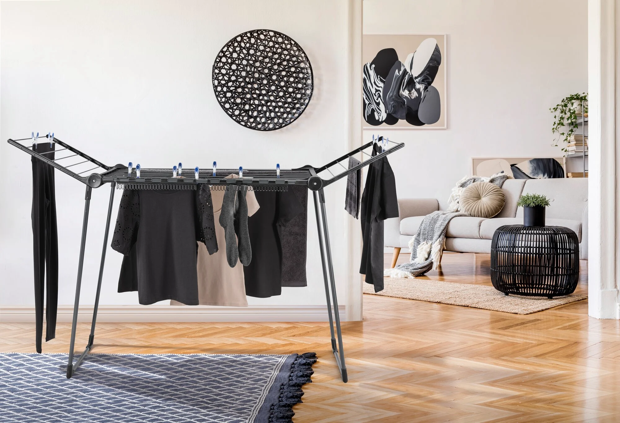 Podna sušilica za veš PEGASUS 150 Solid Slim Black - slika 03