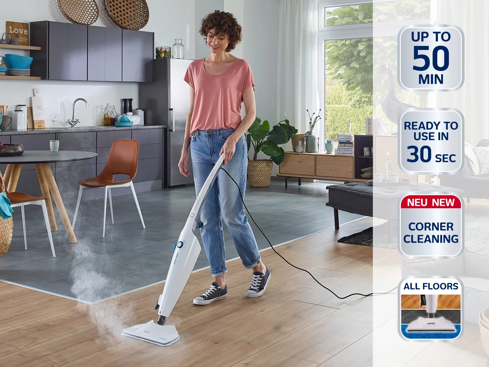 Podni paročistač CLEAN TENSO POWER - slika 02