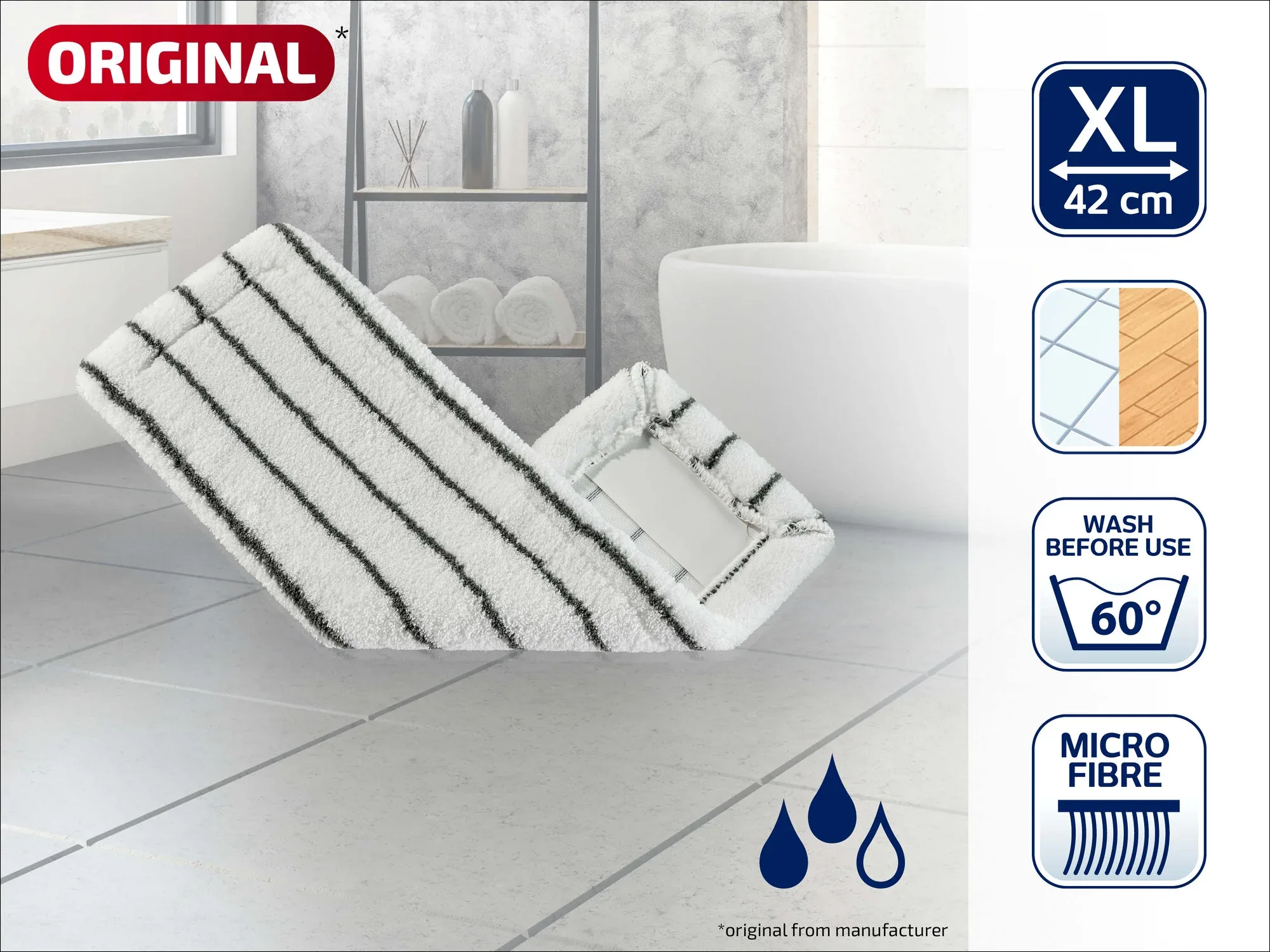 Rezervna navlaka za CLASSIC XL microfibre - slika 02