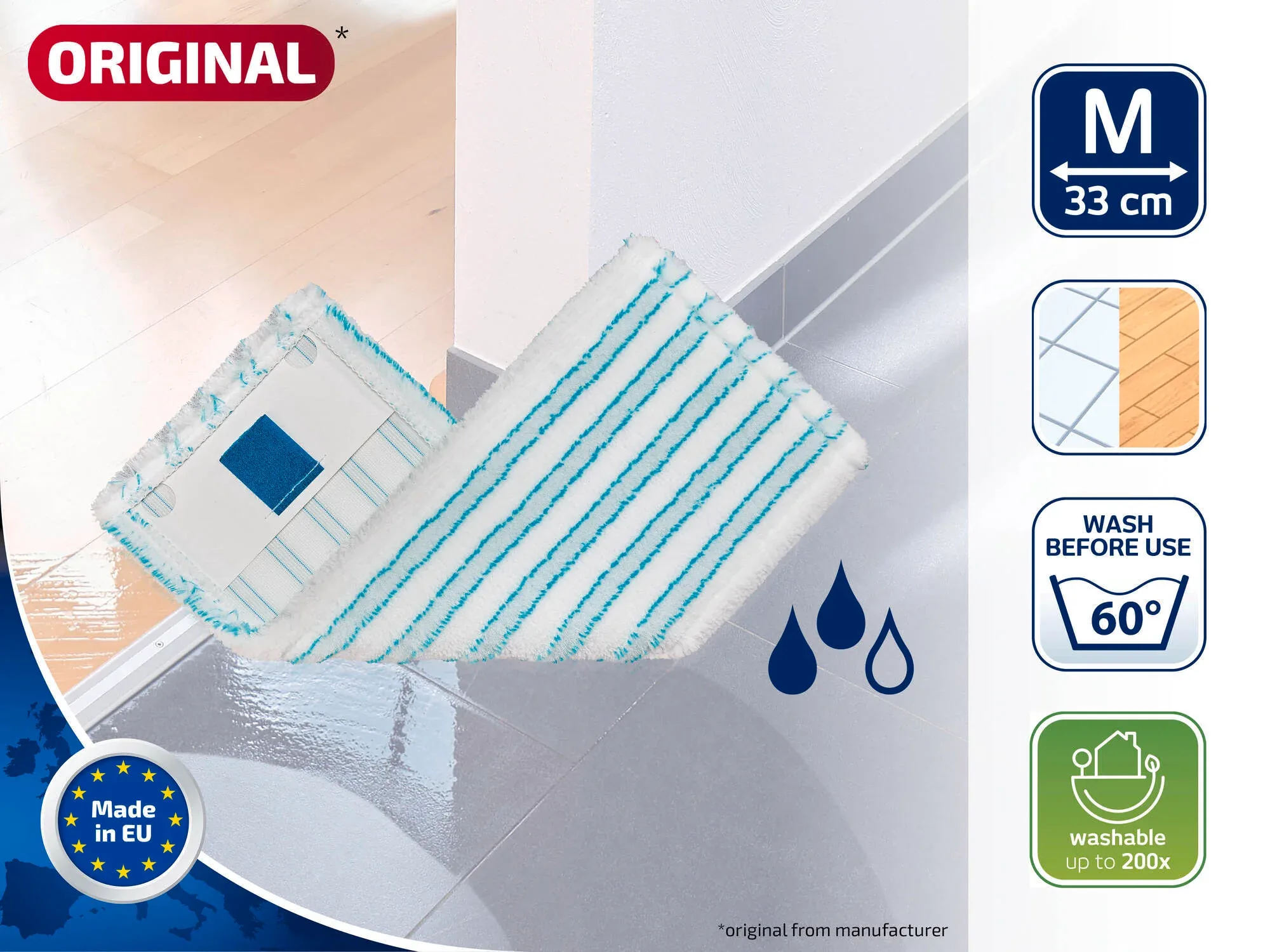 Rezervna navlaka za CLEAN TWIST M Ergo micro duo - slika 02