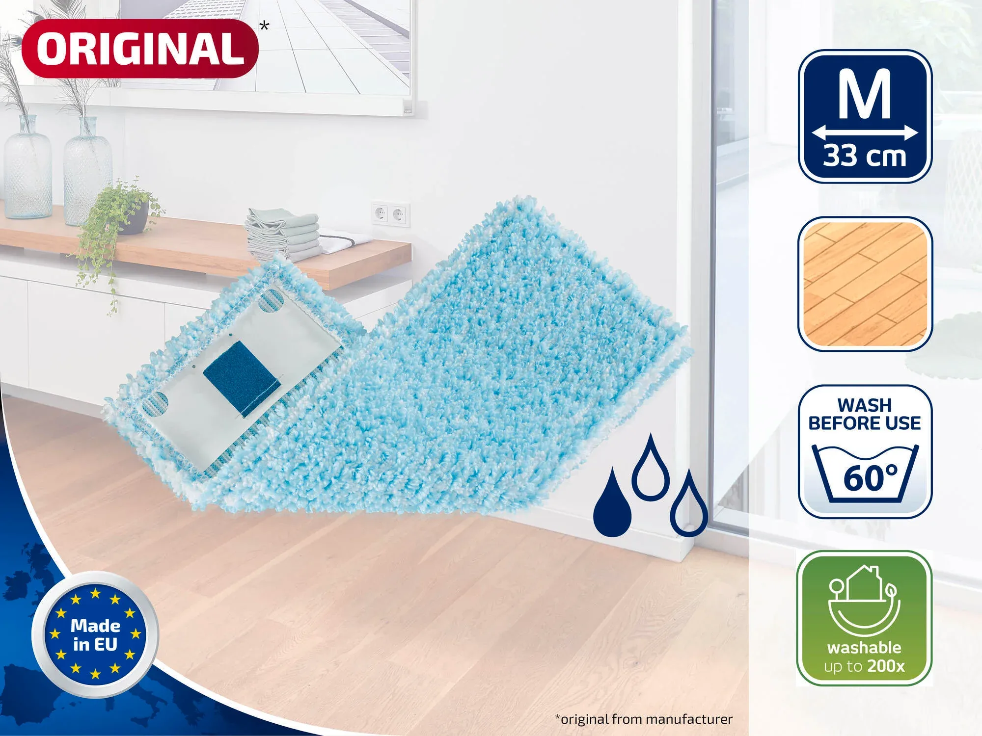 Rezervna navlaka za CLEAN TWIST M Ergo super soft - slika 02