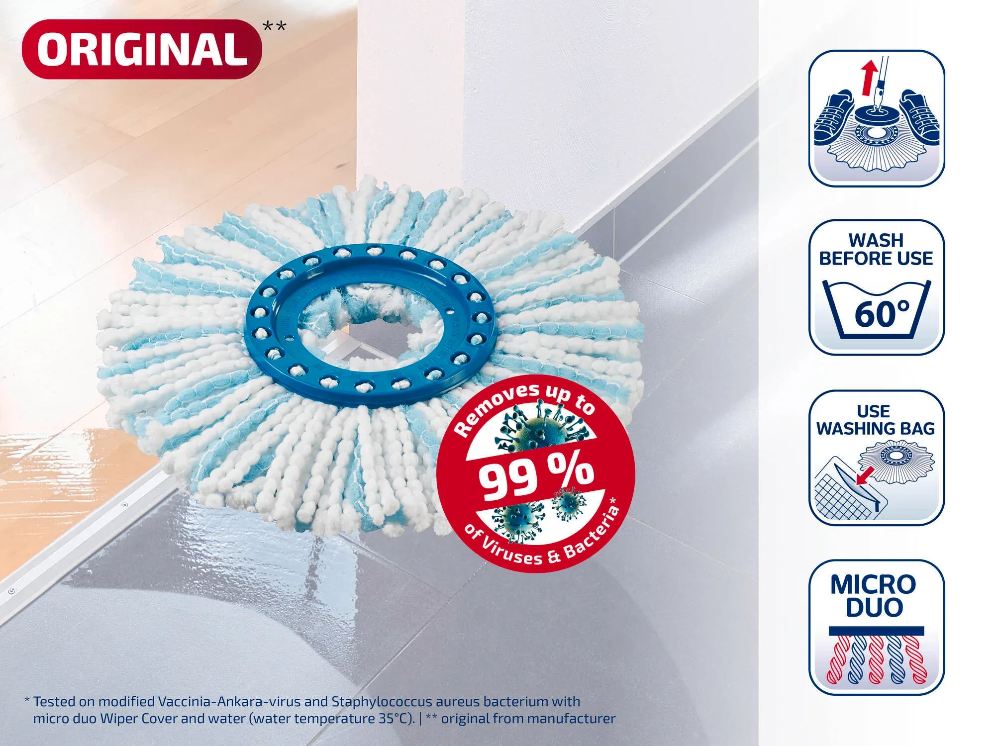 Rezervna navlaka za DISC MOP micro duo - slika 02